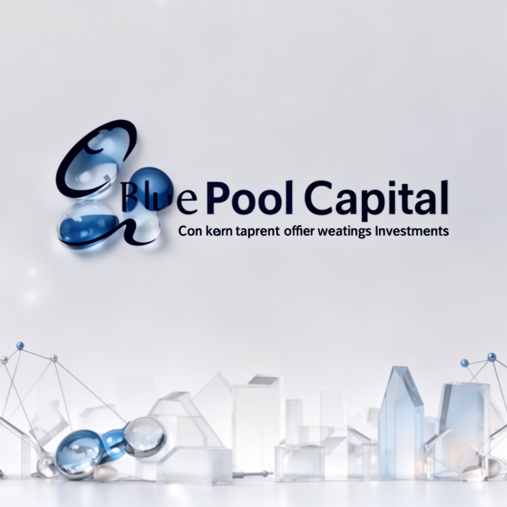 AI-generated illustration of Blue Pool Capital