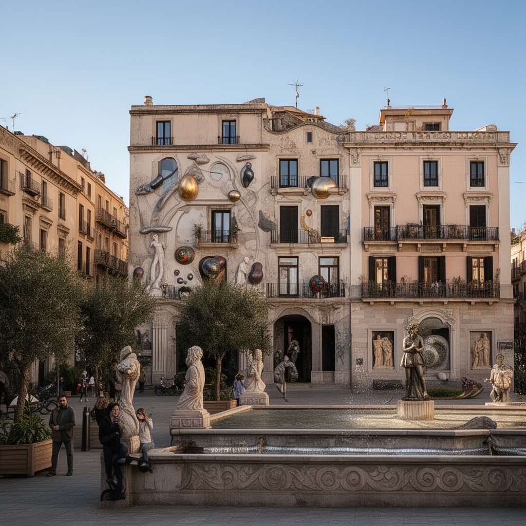 AI-generated illustration of Figueres