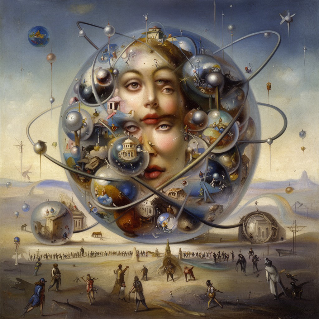 AI-generated illustration of Galatea of the Spheres