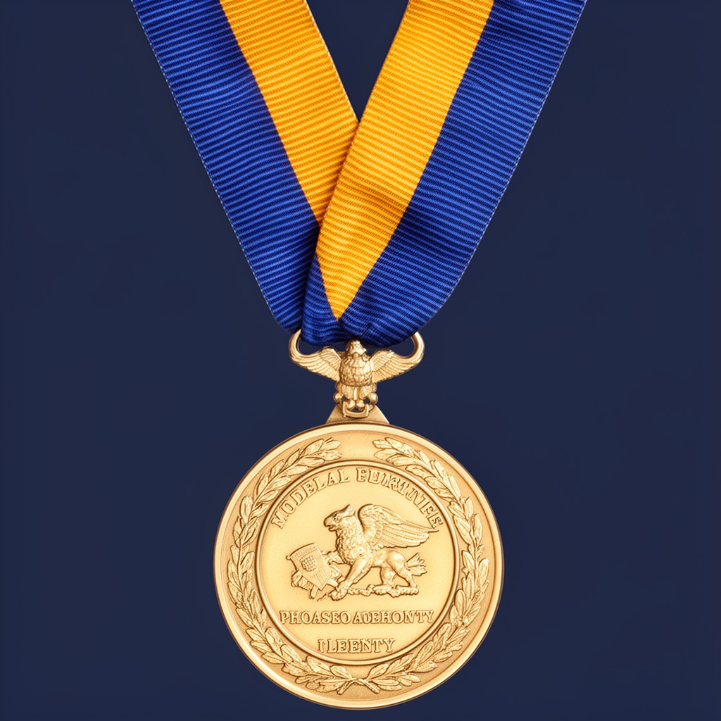 AI-generated illustration of Presidential Medal of Freedom