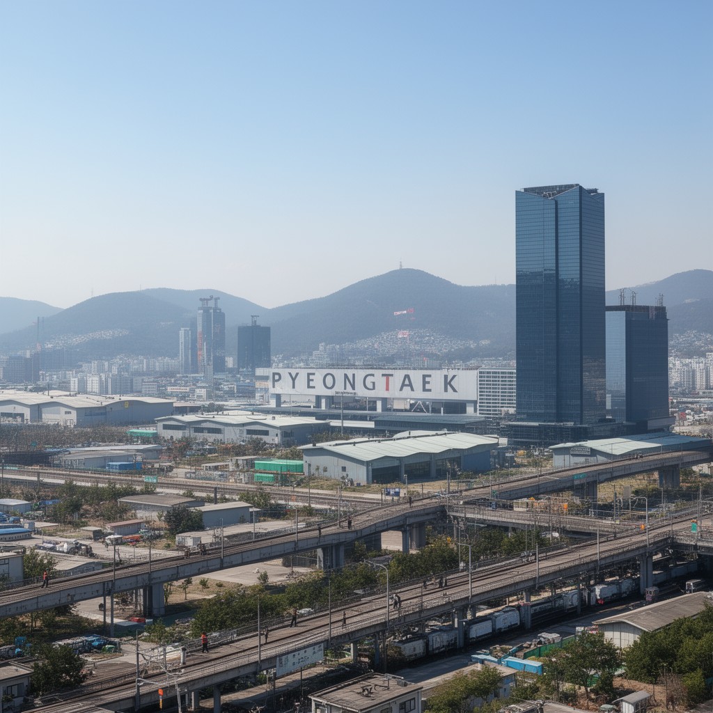 AI-generated illustration of Pyeongtaek