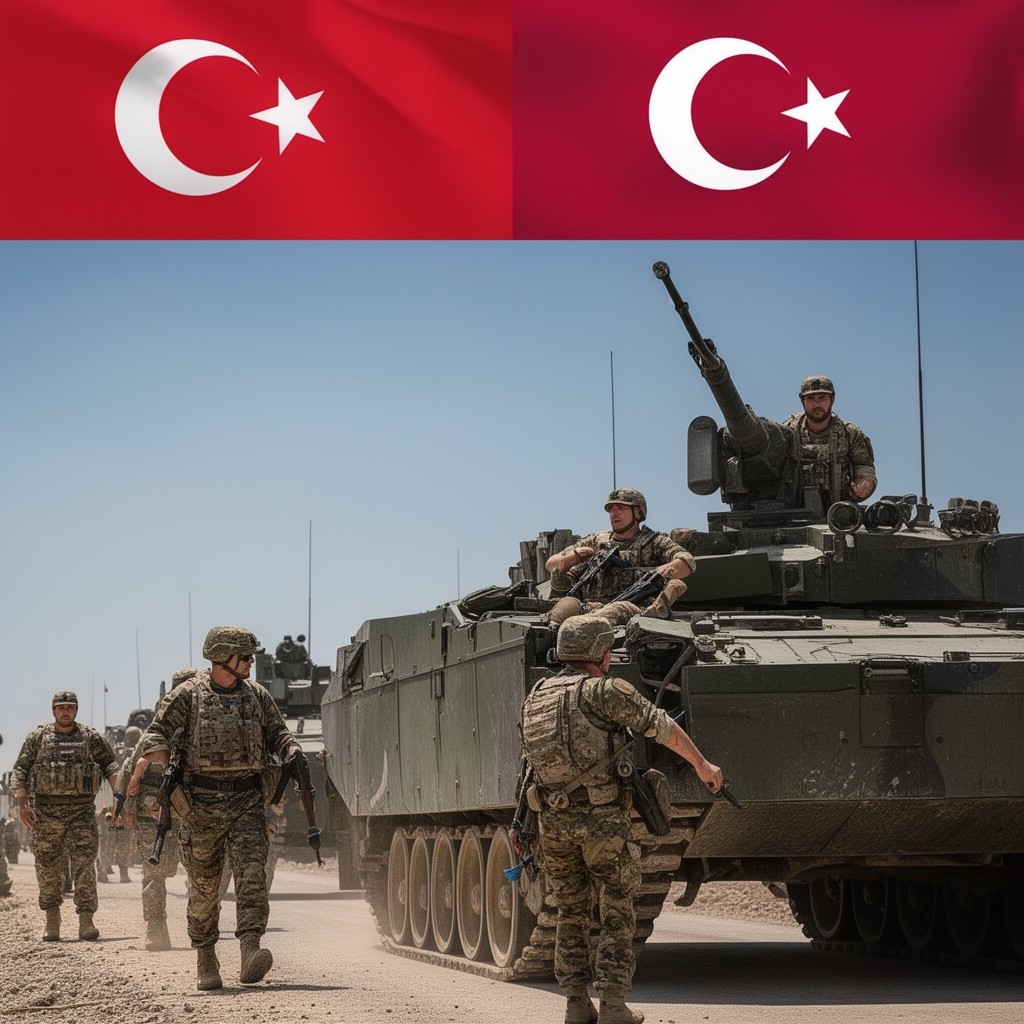 AI-generated illustration of Armed Forces of Turkey