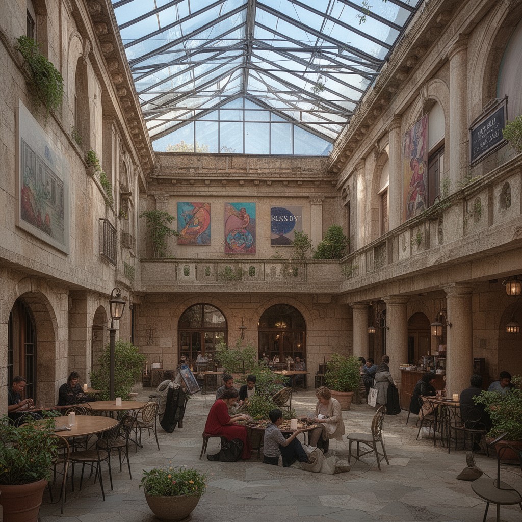 AI-generated illustration of Rozelle Court