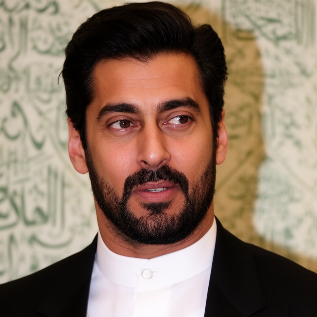 AI-generated illustration of Salman bin Abdulaziz Al Saud