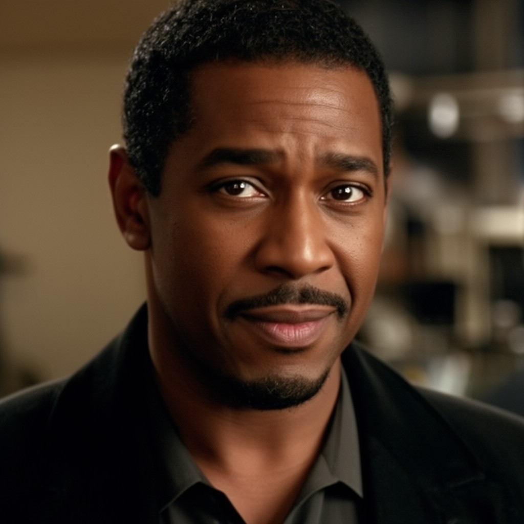 AI-generated illustration of Denzel Washington