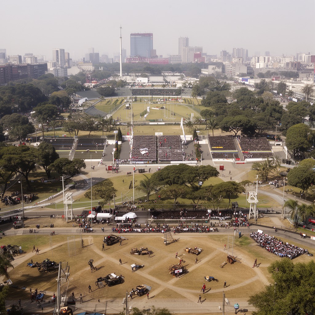 AI-generated illustration of Campo Marte