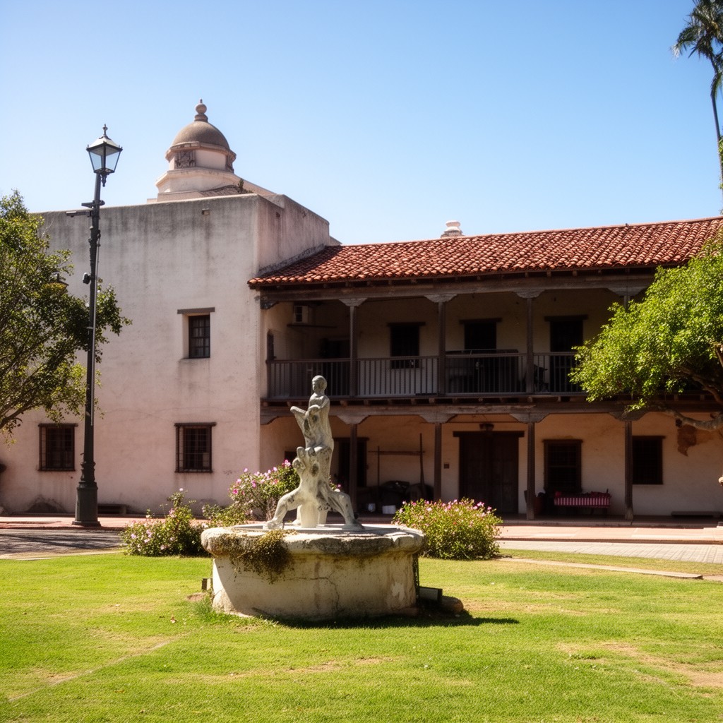 AI-generated illustration of Avila Adobe