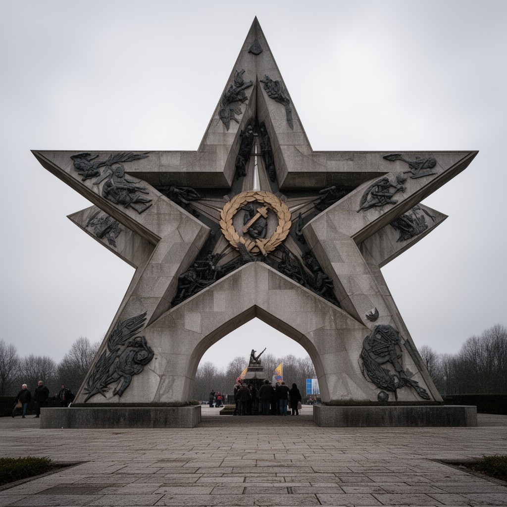 AI-generated illustration of Mardasson Memorial