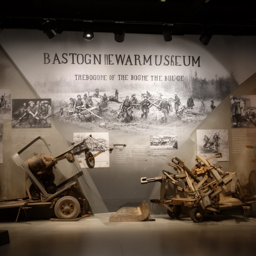AI-generated illustration of Bastogne War Museum