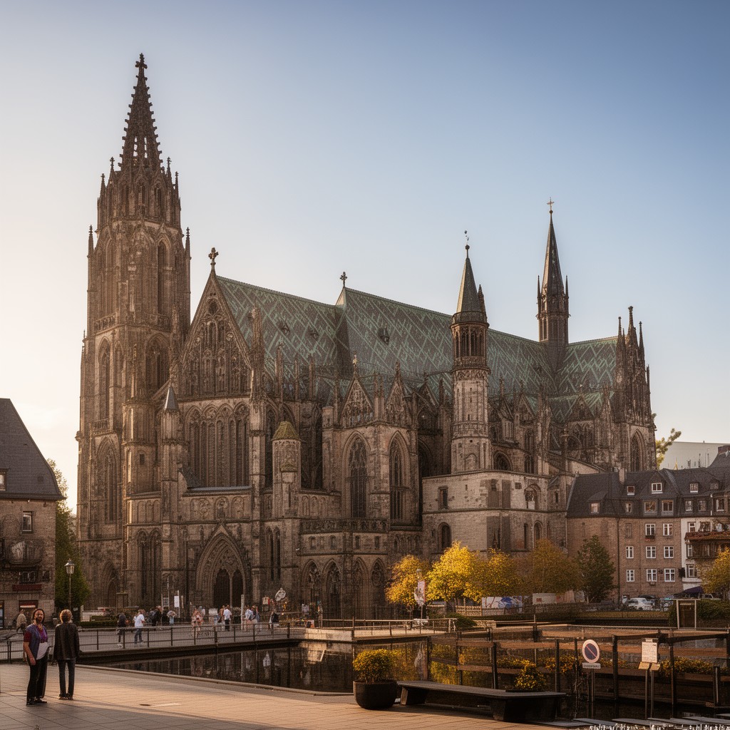 AI-generated illustration of Aachen