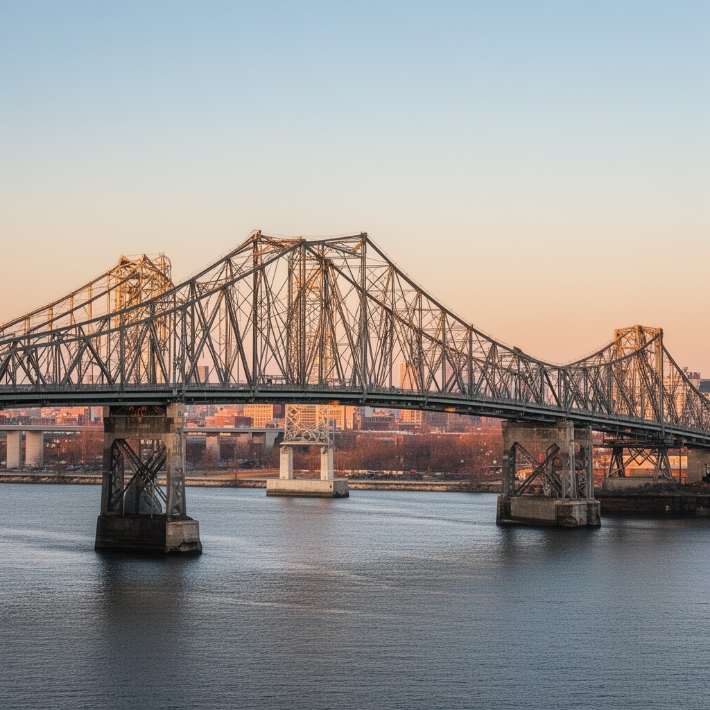 AI-generated illustration of Francis Scott Key Bridge (Baltimore)