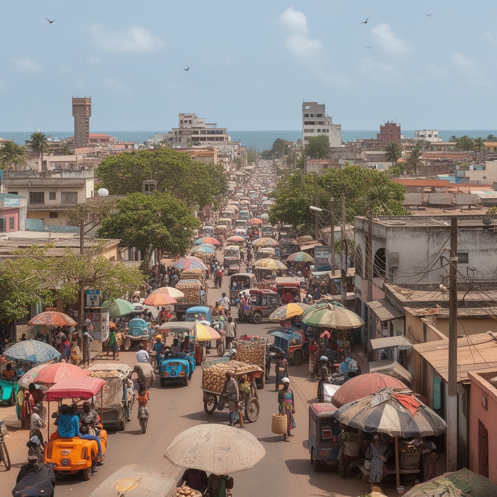 AI-generated illustration of Côte d'Ivoire