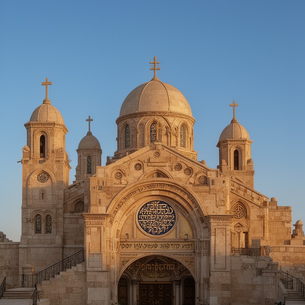 AI-generated illustration of Coptic Orthodox Church