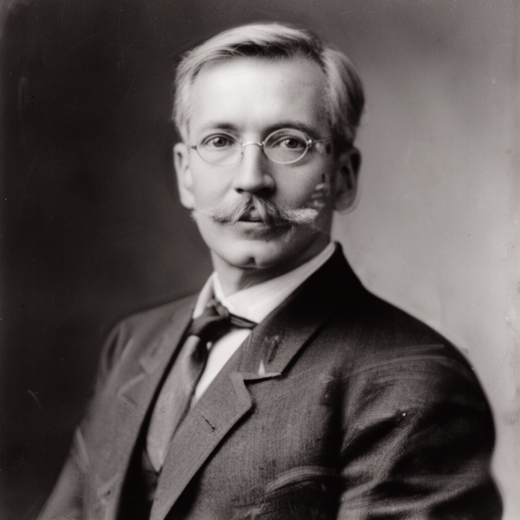 AI-generated illustration of Frederick T. Gates