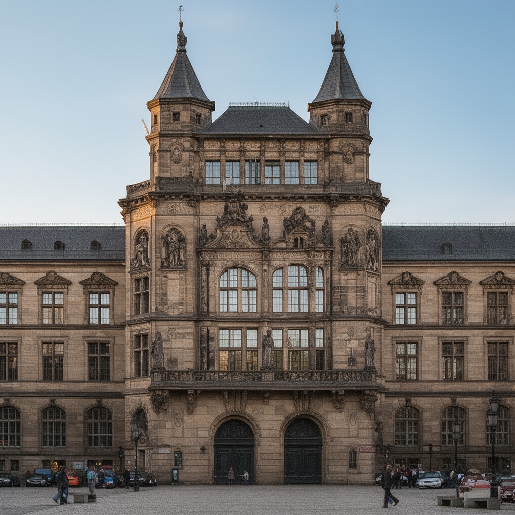 AI-generated illustration of Humboldt University of Berlin