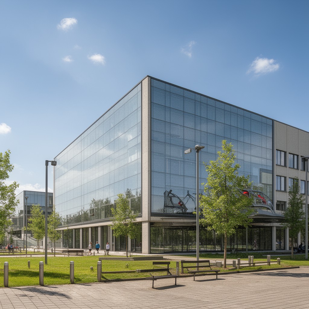 AI-generated illustration of Faculty of Science and Technology