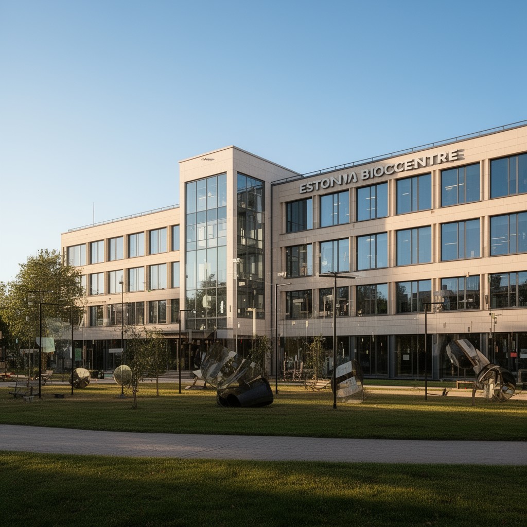 AI-generated illustration of Estonian Biocentre