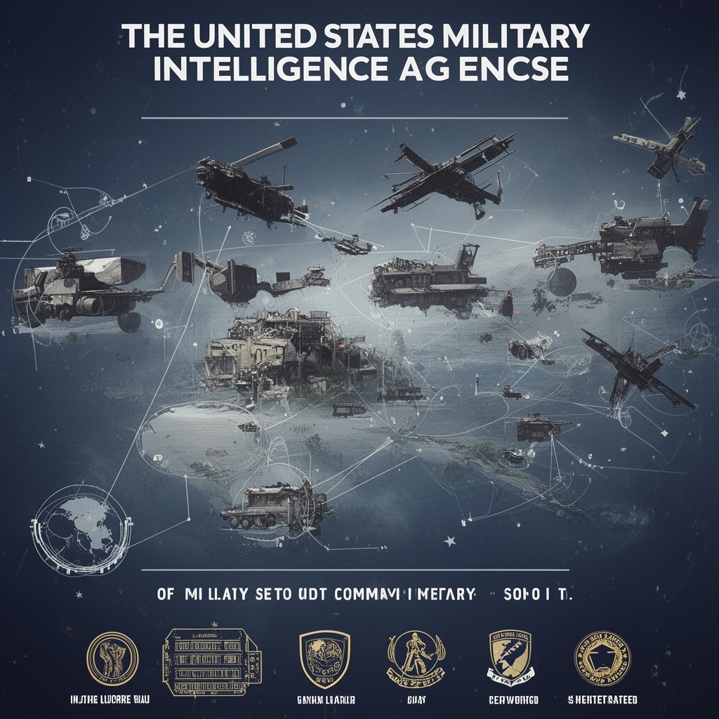 AI-generated illustration of United States military intelligence agencies