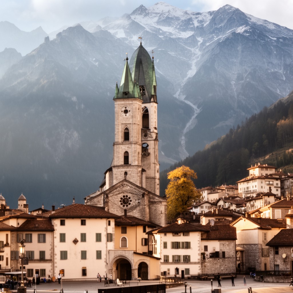 AI-generated illustration of Diocese of Trento