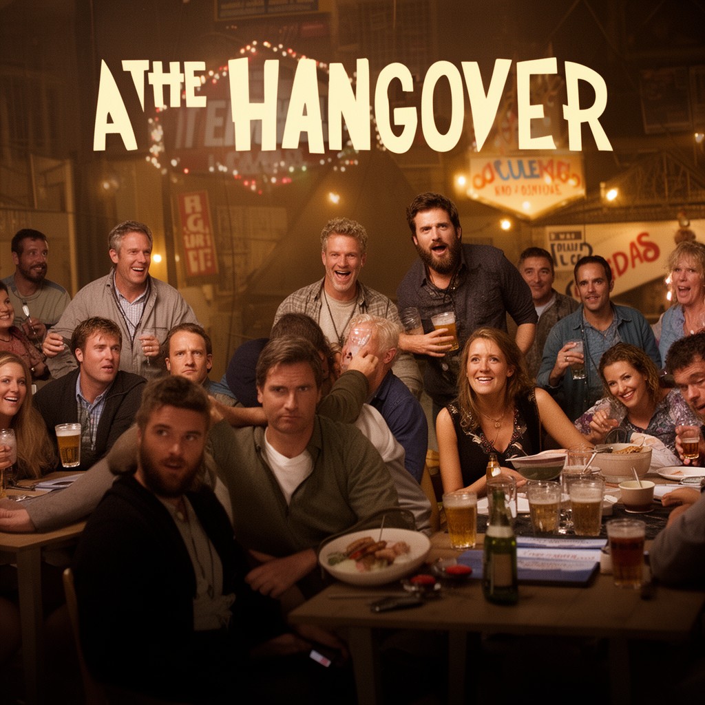 AI-generated illustration of The Hangover