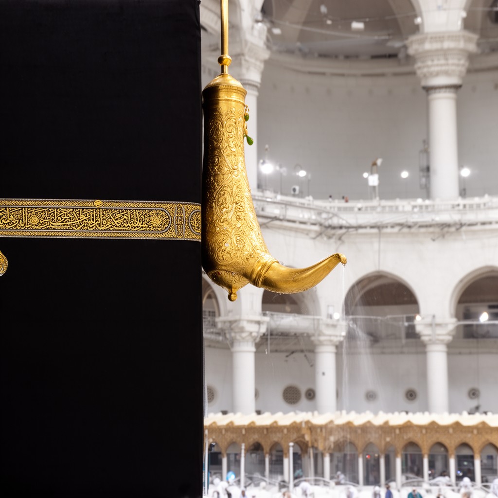 AI-generated illustration of Mizab al-Rahmah