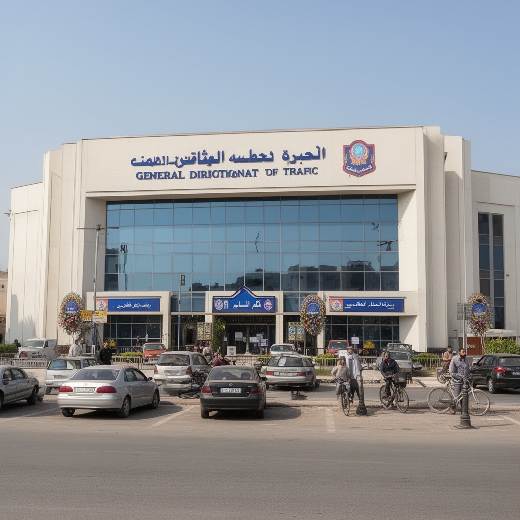 AI-generated illustration of General Directorate of Traffic
