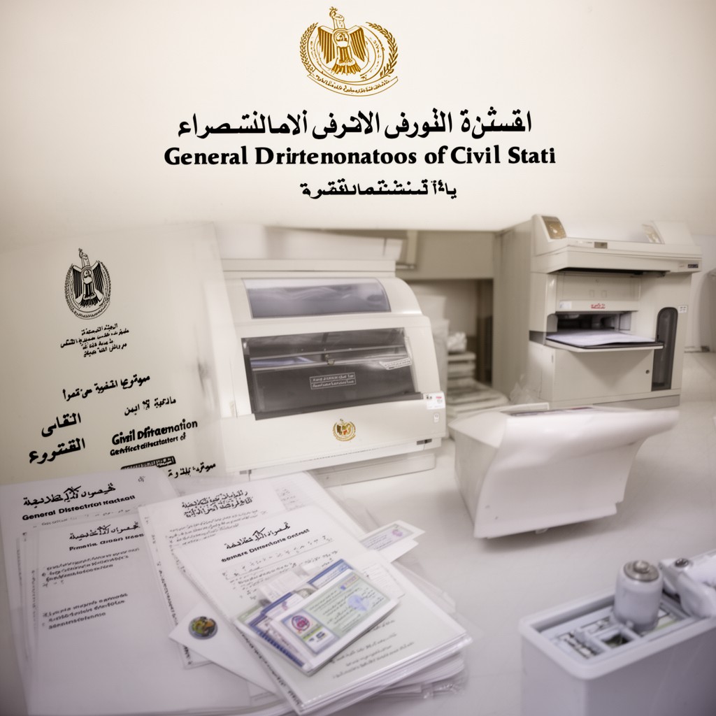 AI-generated illustration of General Directorate of Civil Status