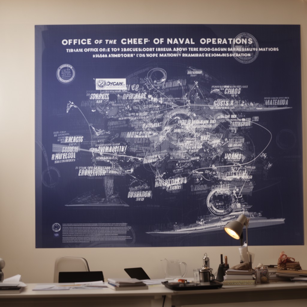 AI-generated illustration of Office of the Chief of Naval Operations