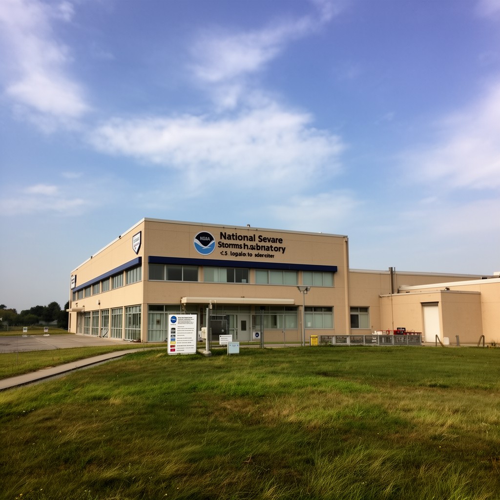 AI-generated illustration of National Severe Storms Laboratory