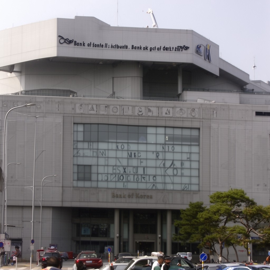 AI-generated illustration of Bank of Korea