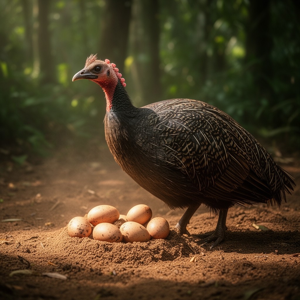 AI-generated illustration of Eulipoa wallacei