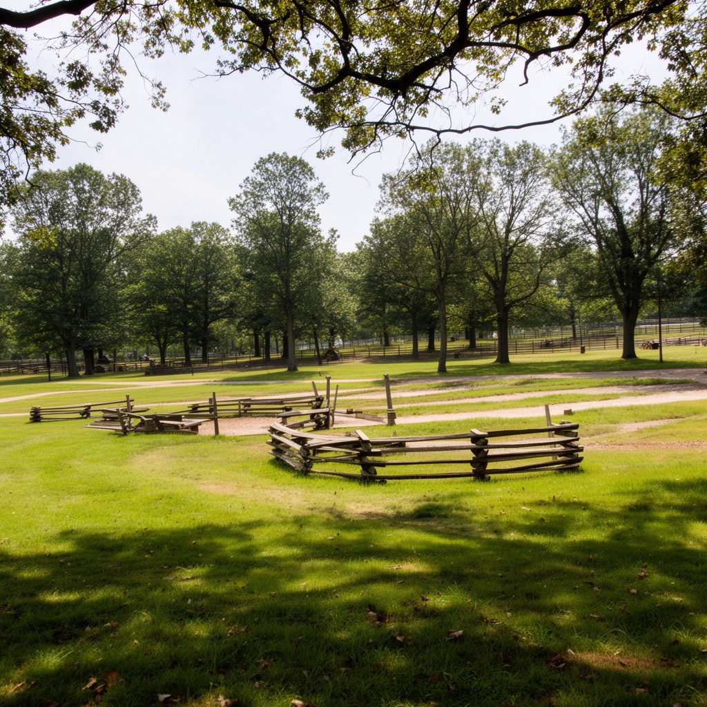 AI-generated illustration of Minute Man National Historical Park