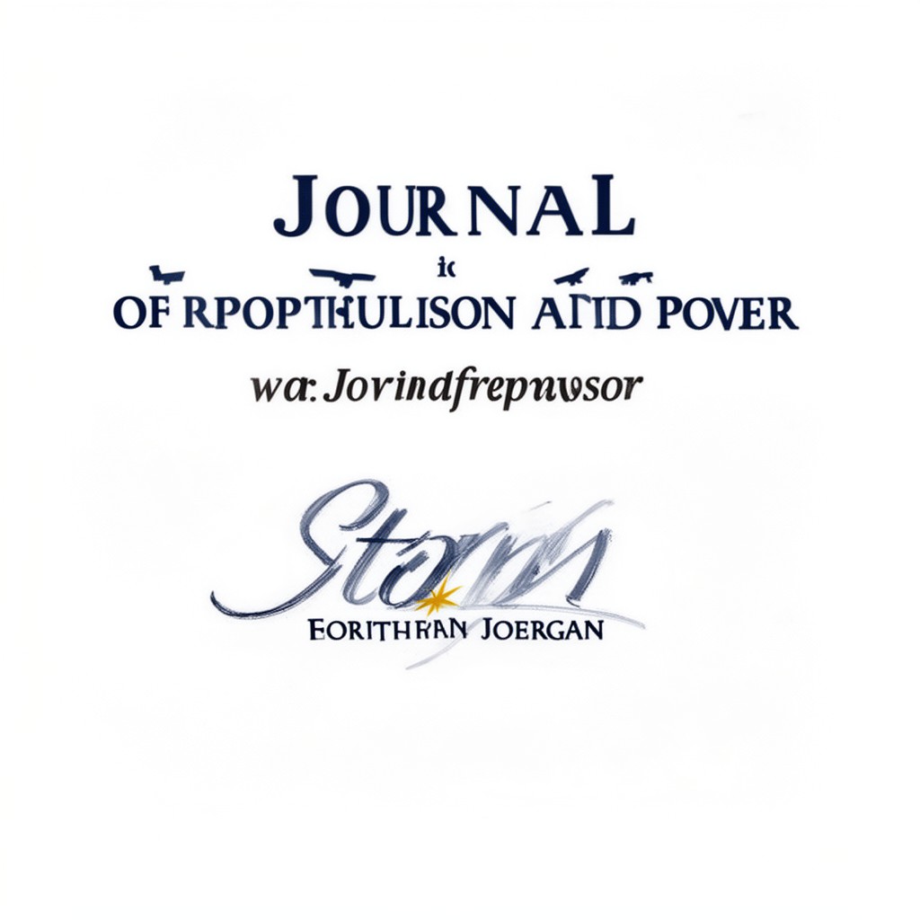 AI-generated illustration of Journal of Propulsion and Power