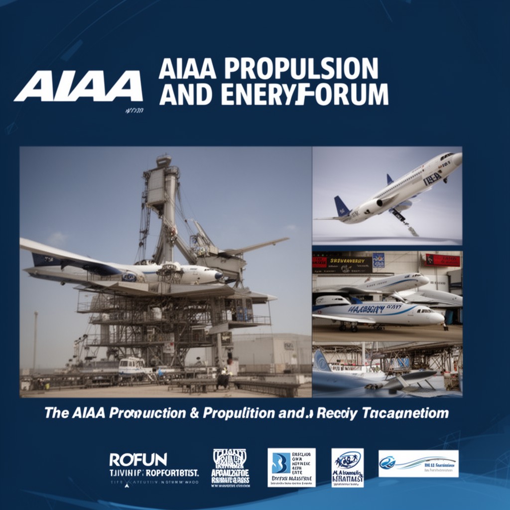 AI-generated illustration of AIAA Propulsion and Energy Forum
