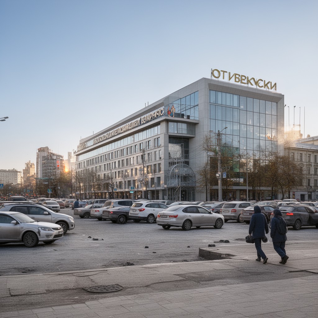AI-generated illustration of Moscow Department of Urban Development