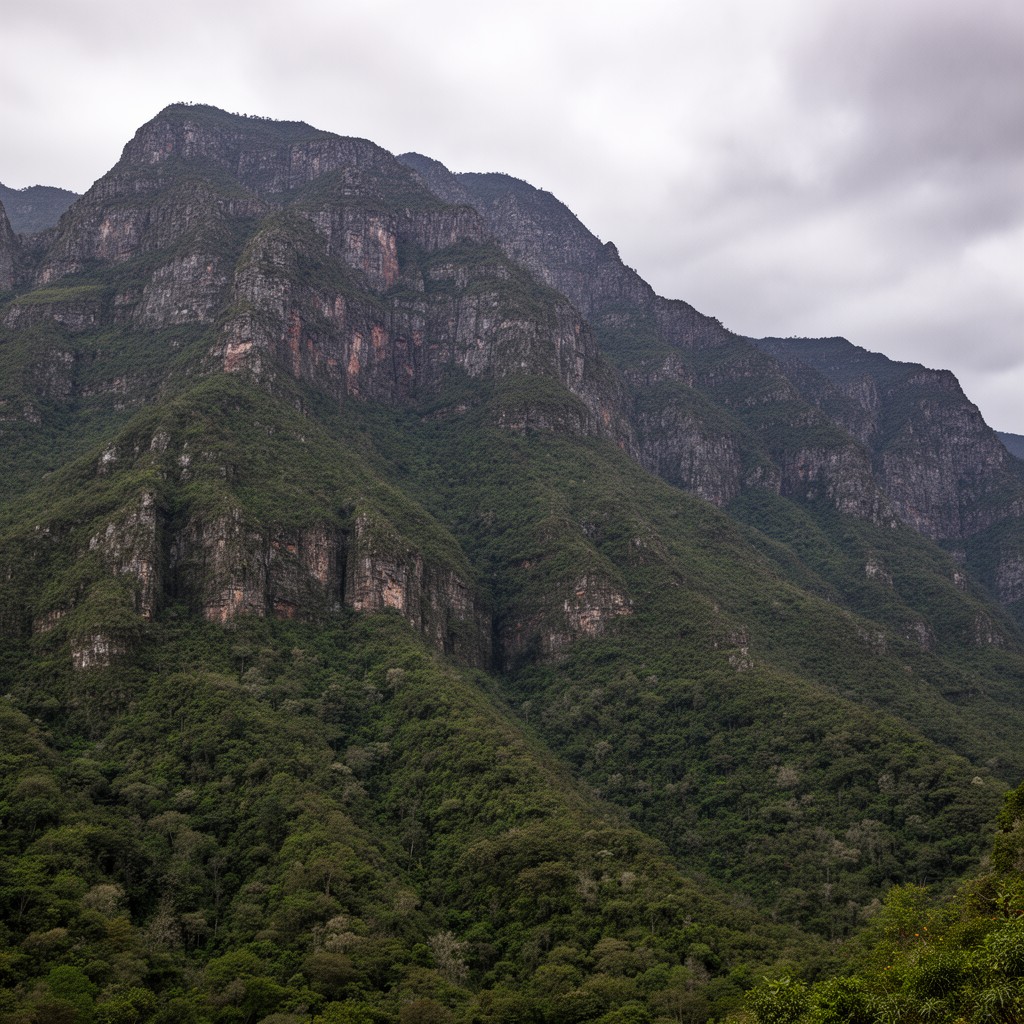 AI-generated illustration of Sierra Madre Oriental