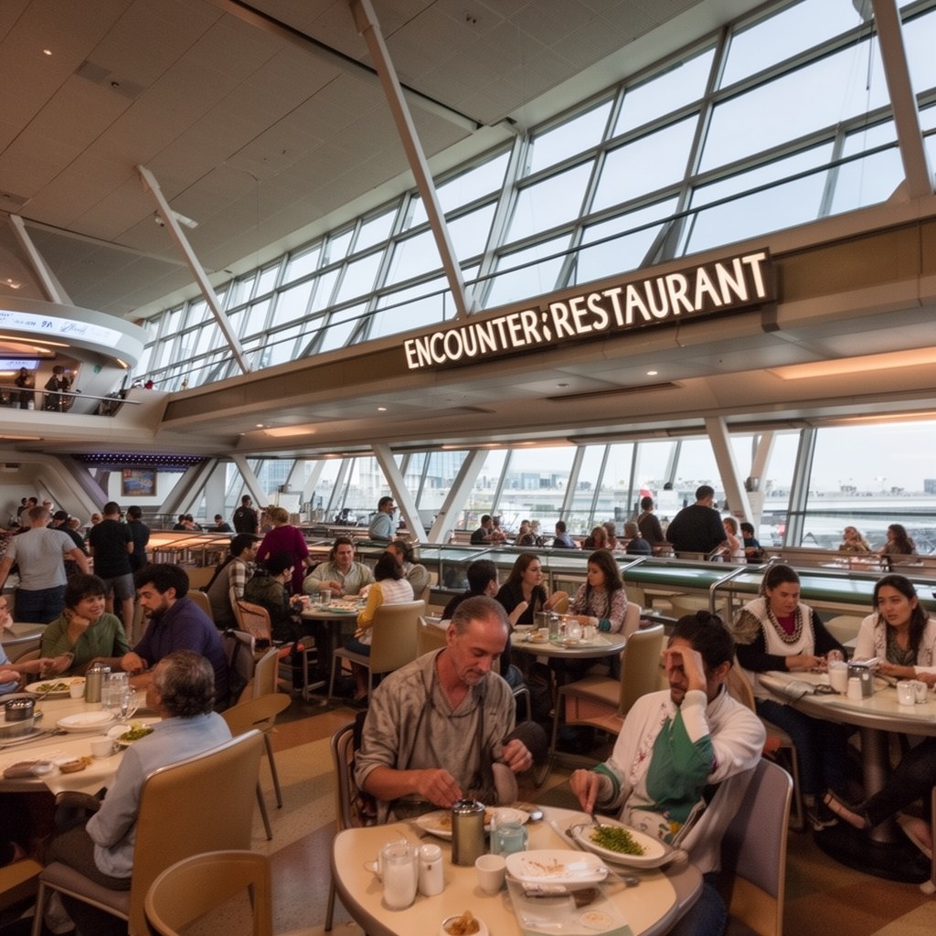 AI-generated illustration of Encounter Restaurant