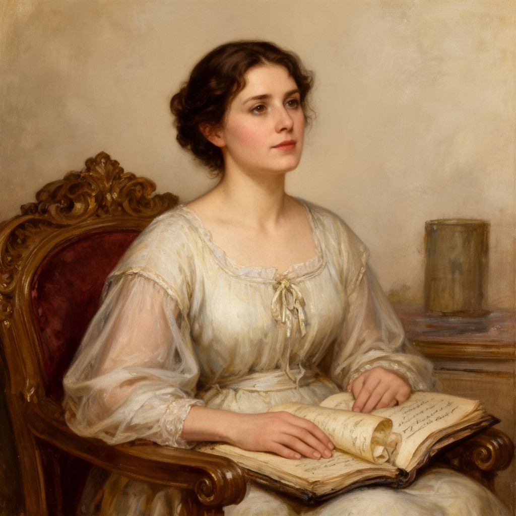 AI-generated illustration of Susanna
