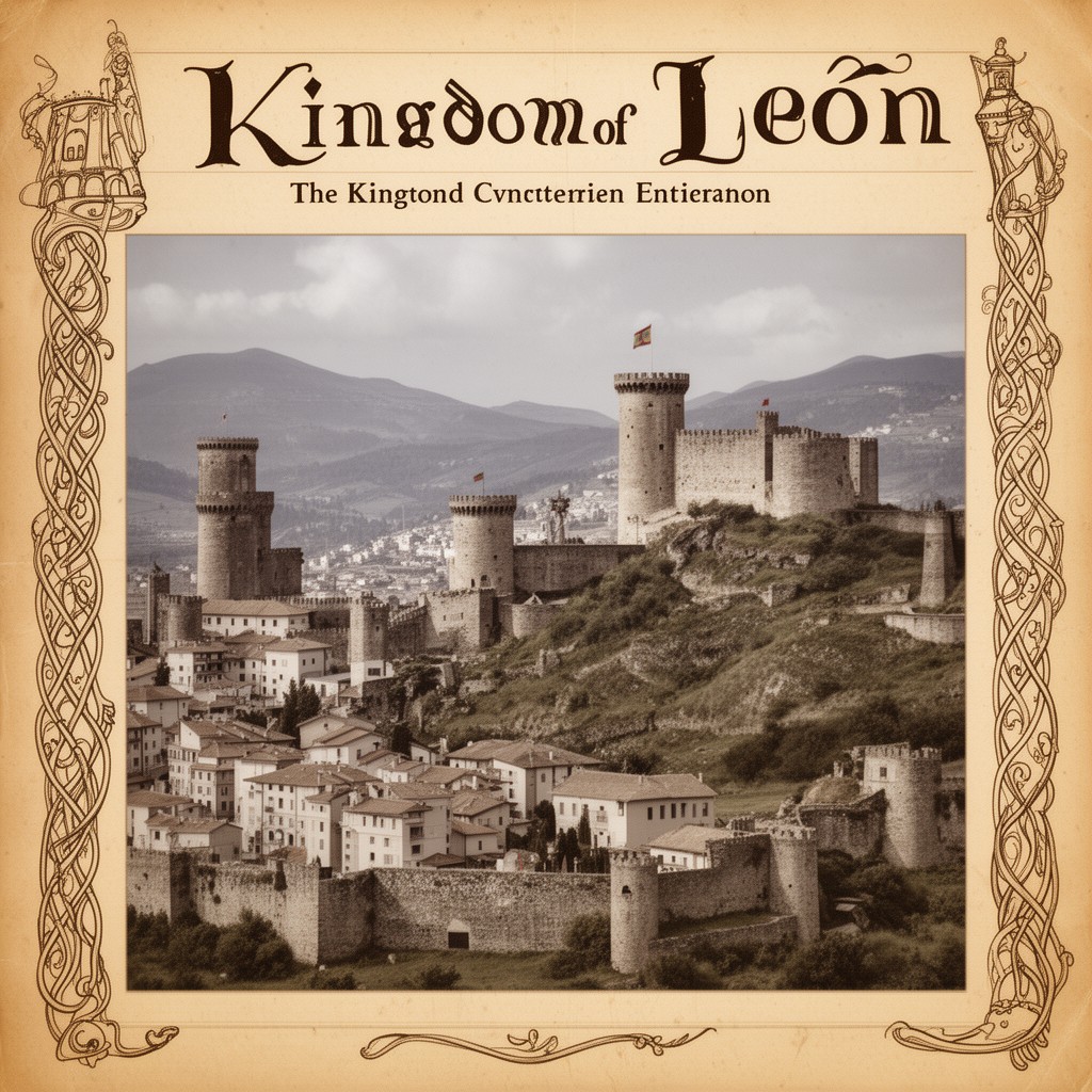 AI-generated illustration of Kingdom of León