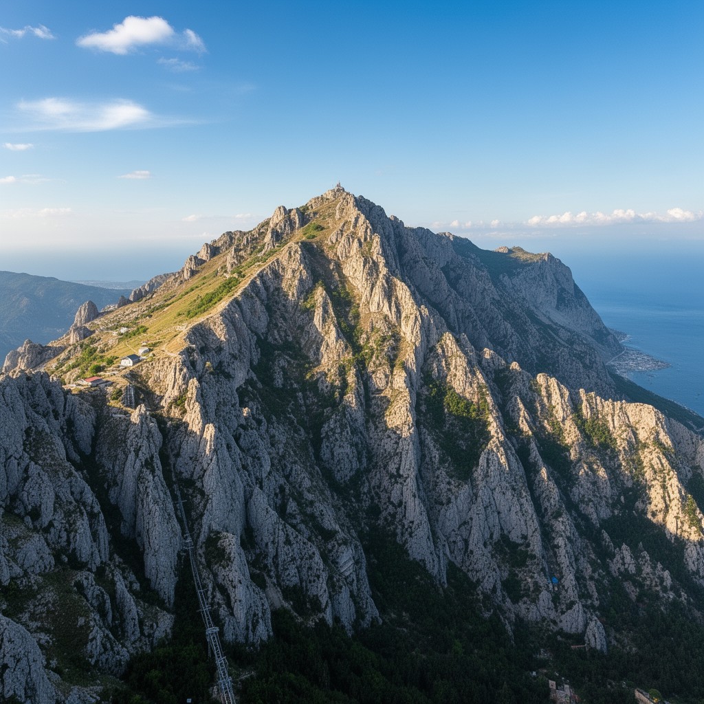 AI-generated illustration of Ai-Petri Mountain