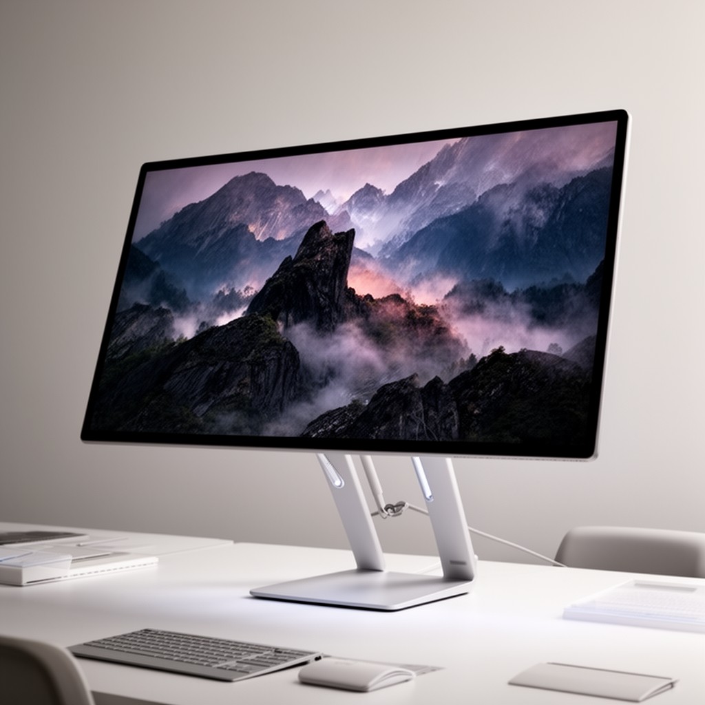 AI-generated illustration of Surface Studio