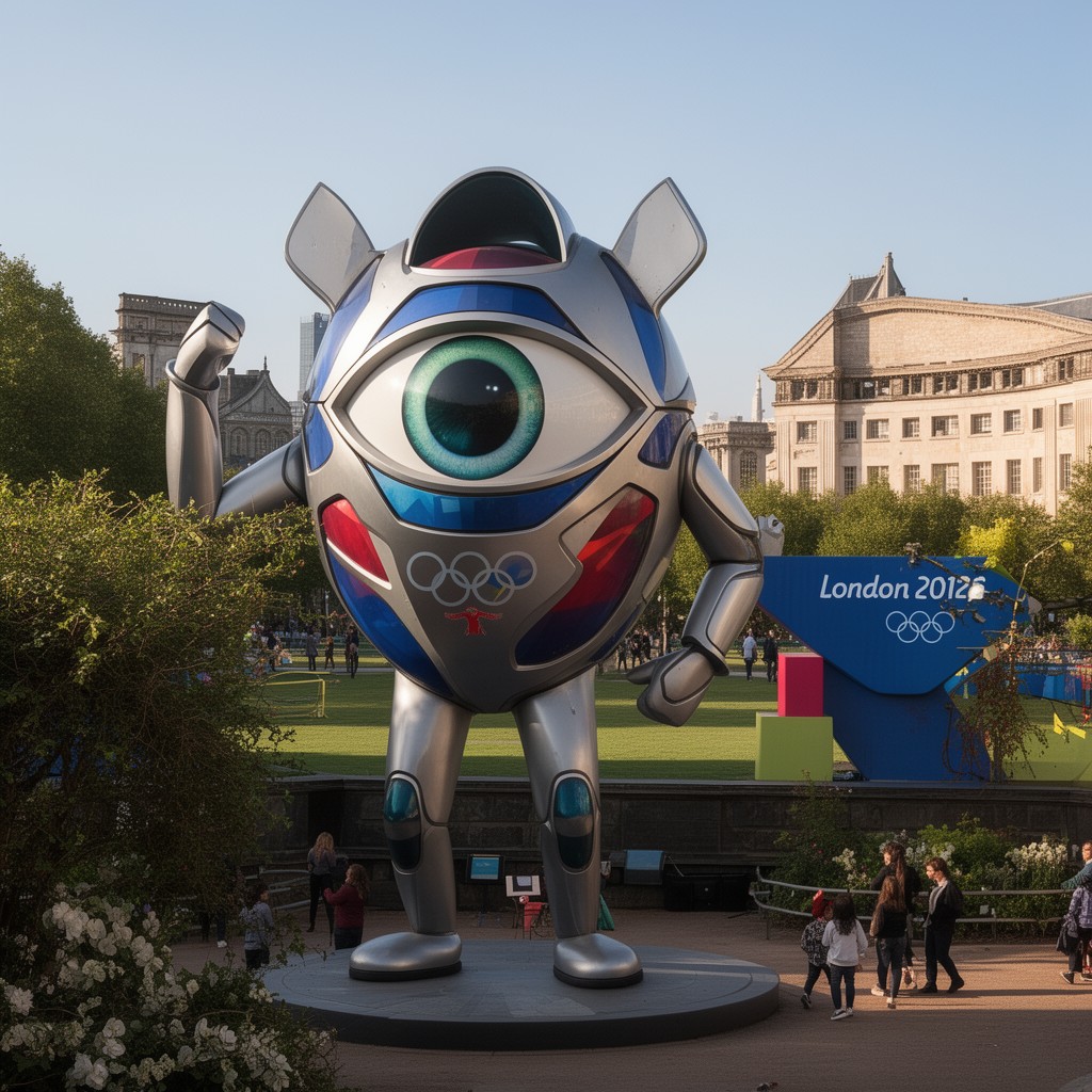 AI-generated illustration of Wenlock