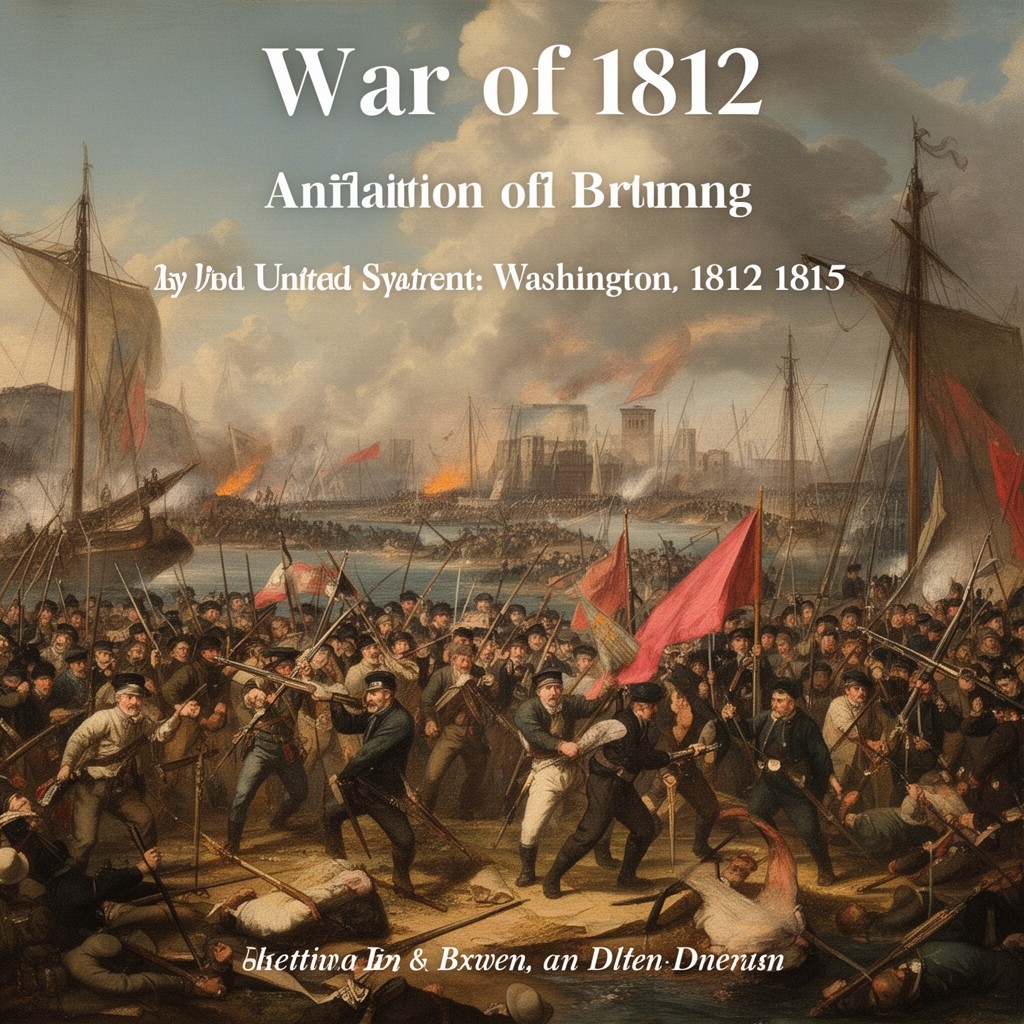 AI-generated illustration of War of 1812