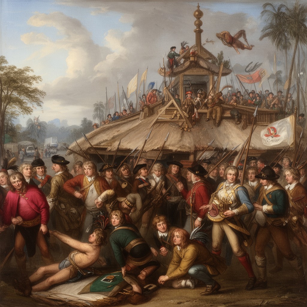 AI-generated illustration of King William's War
