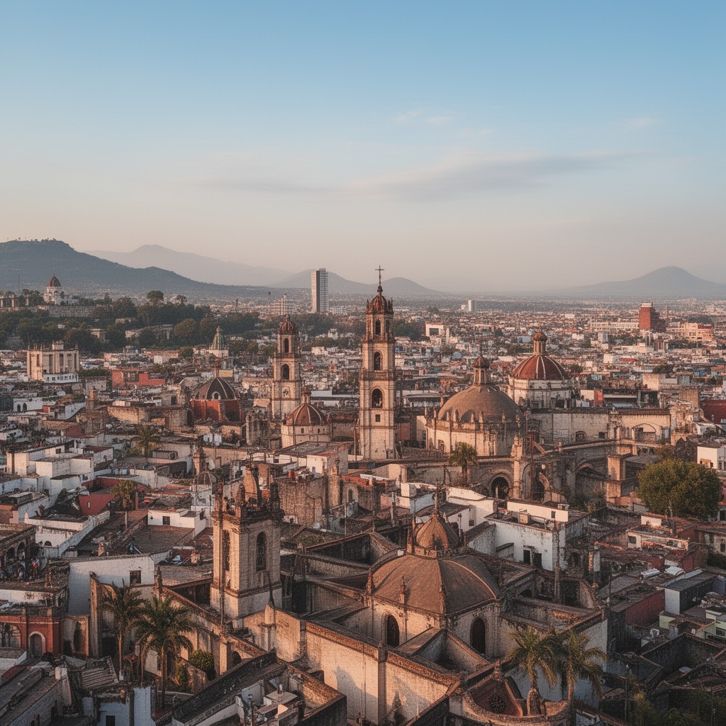 AI-generated illustration of Guadalajara