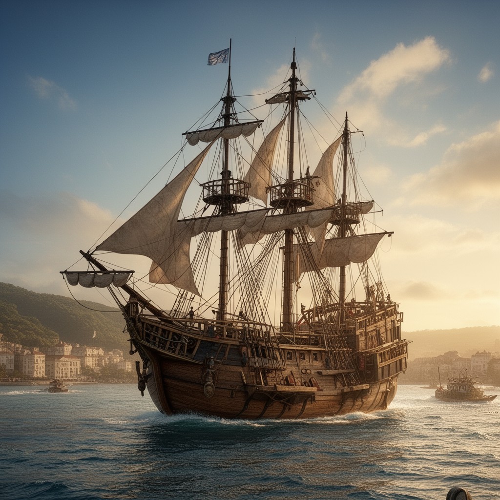 AI-generated illustration of Pinta