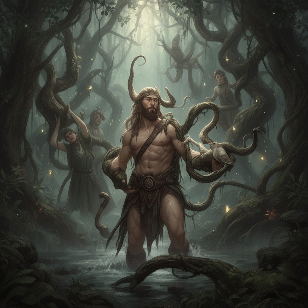AI-generated illustration of Nausithous
