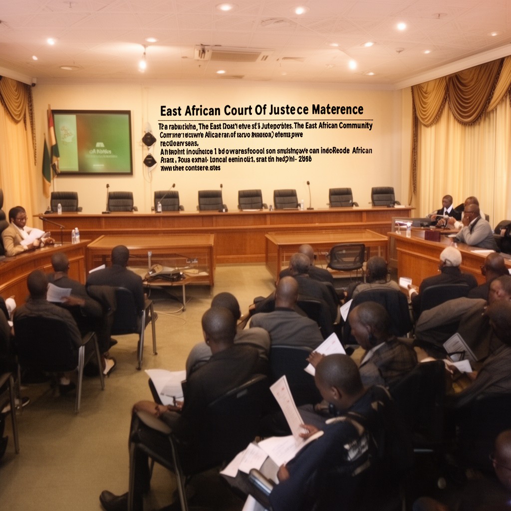AI-generated illustration of East African Court of Justice