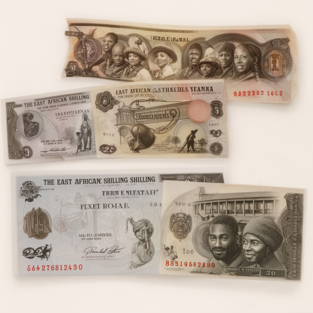AI-generated illustration of East African shilling