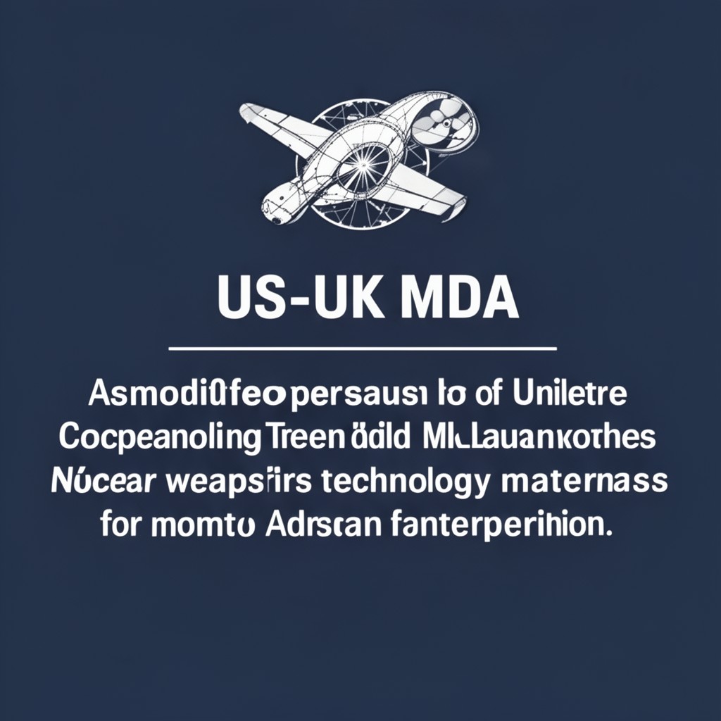 AI-generated illustration of US–UK MDA